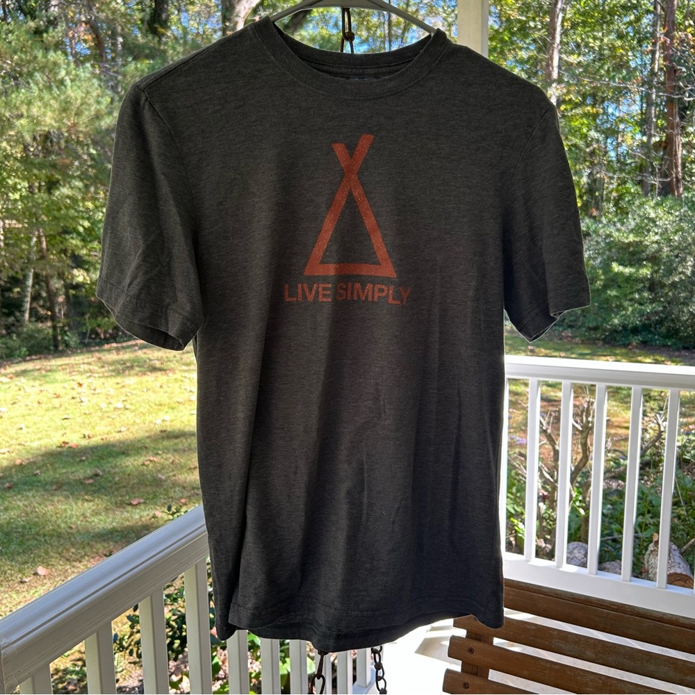 Live Simply Patagonia T-Shirt - Black